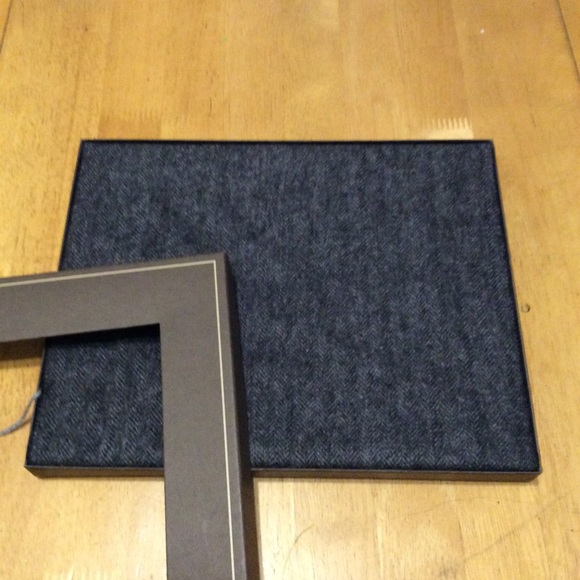 New ELLIOT MULRYAN Gray 100% Cashmere SCARF Long Rectangle - Picture 9 of 12